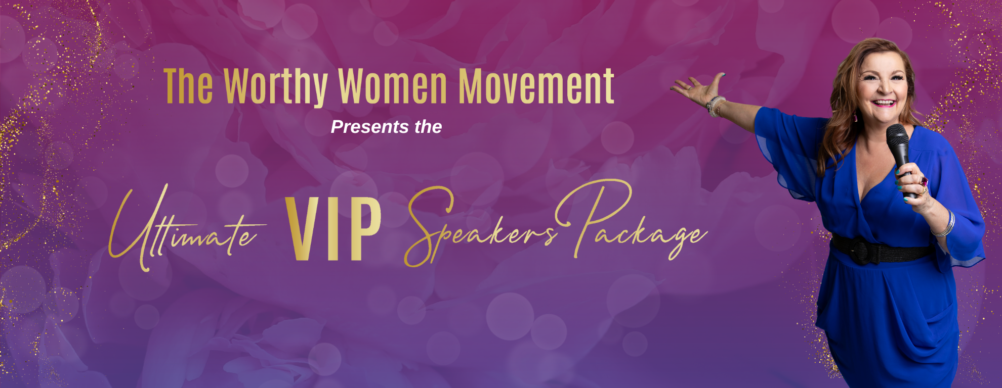 VIP Speaker Package | Jo Worthy | Worthy Women Movement