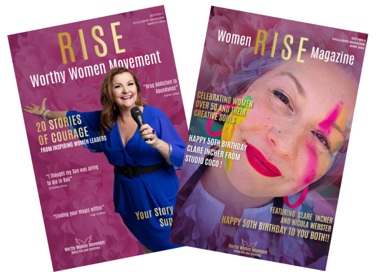 Woman RISE Magazine | Subscribe Now | Jo Worthy | Worthy Women Movement